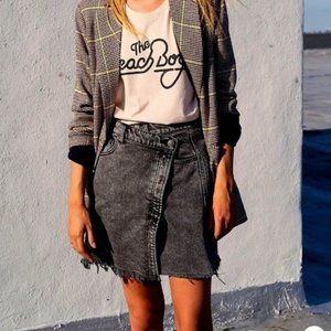 FREE PEOPLE Parker Wrap Skirt With FP TOTE BAG